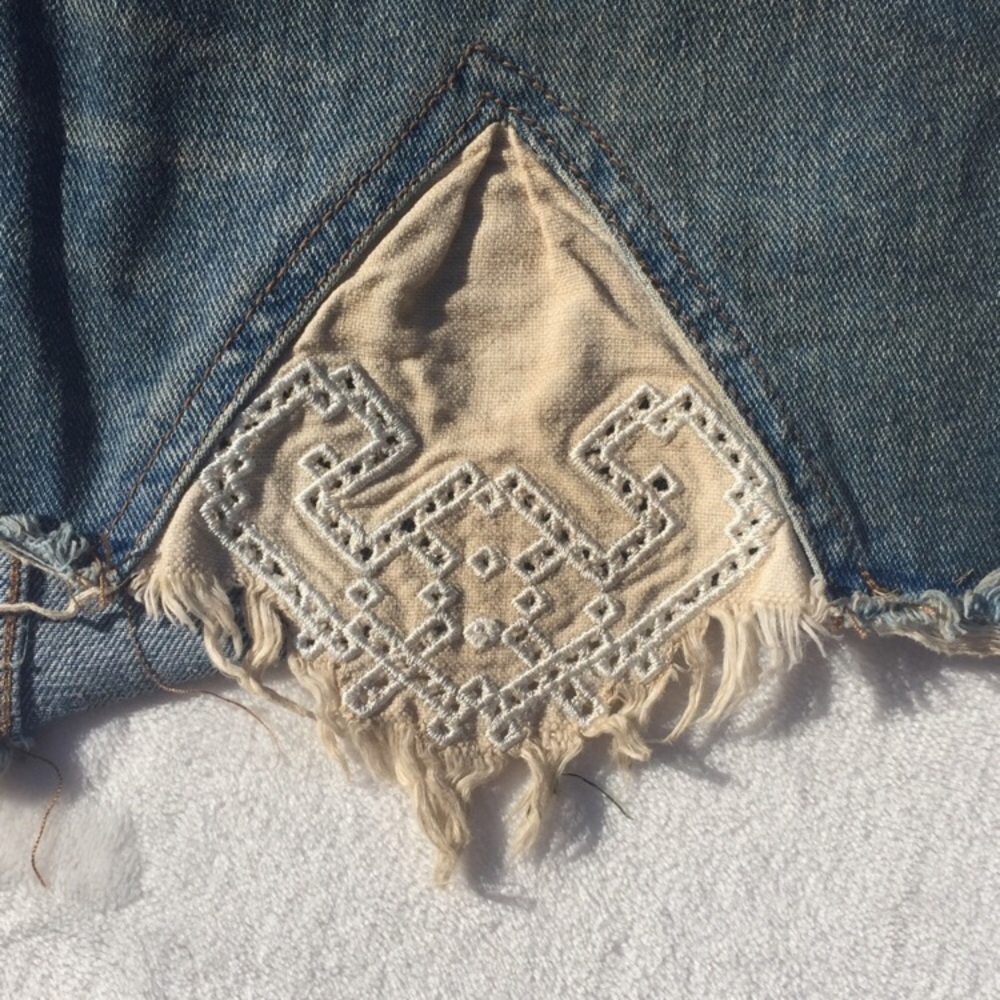 Free people jean skirt - Picture 2 of 5